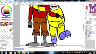 Fnaf Speed Art - Sad Bonnie The Bunny - Cheatsykoopa98