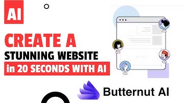 Create A Stunning Website in 20 Seconds With AI