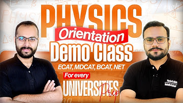 Demo Class | Physics Live Online Demo Session | Course Introduction | NET ECAT MDCAT Physics