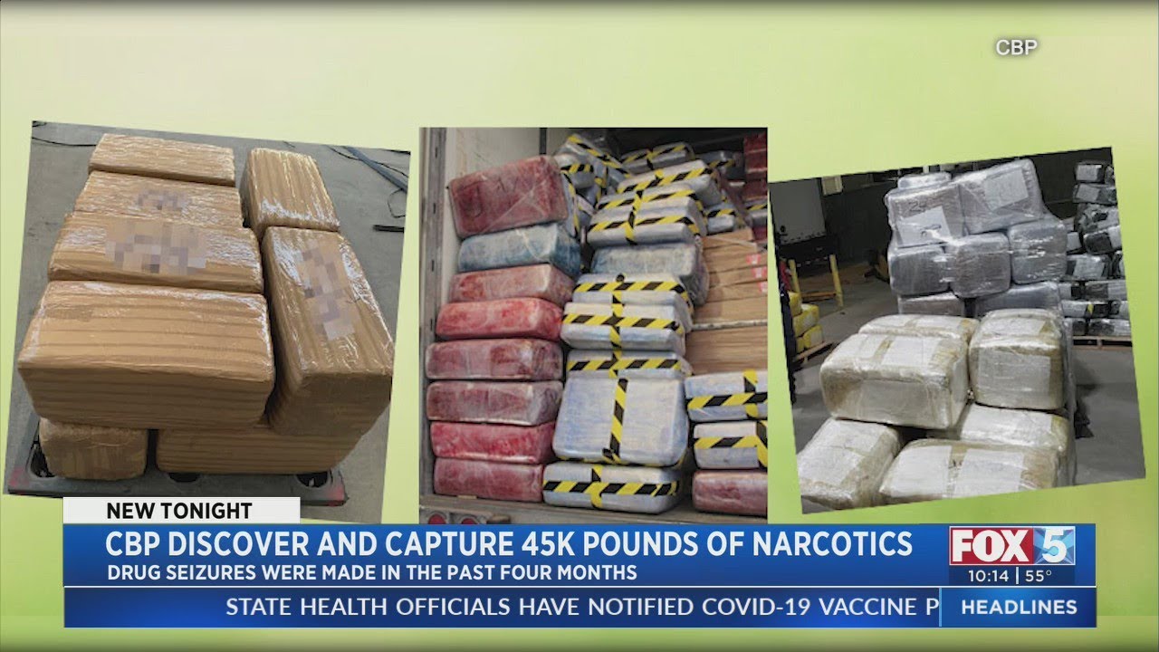 $200M Of Narcotics Seized At California-Mexico Border In Past 4 Months