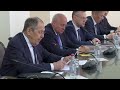 С.Лавров и А.Мирзоян, Ереван, 21 мая 2025 года