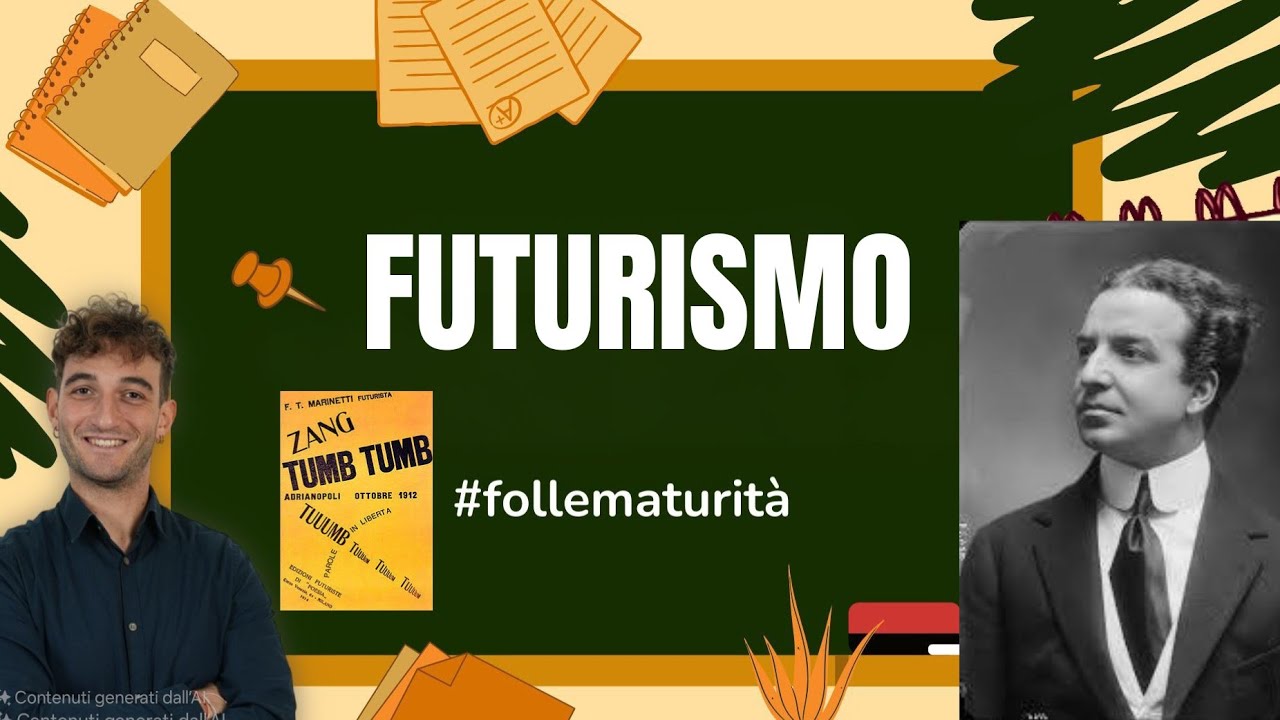 Il FUTURISMO per MATURITÀ e Interrogazioni 