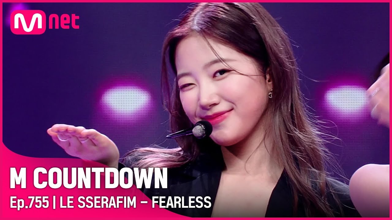 [LE SSERAFIM - FEARLESS] #엠카운트다운 EP.755 | Mnet 220602 방송
