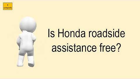 Is Honda Roadside Assistance Free?
