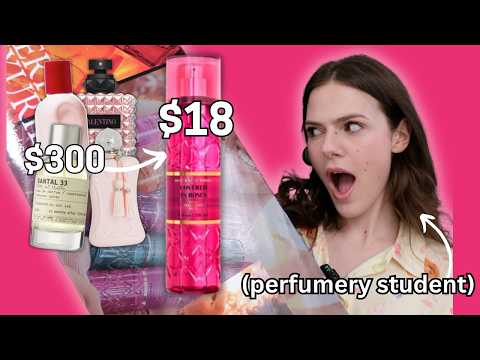 perfumery student tries
