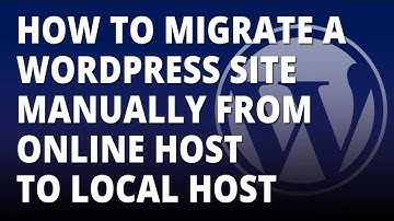 How manually migrate wordpress site from live server to localhost XAMPP server | #KashifLifeHacks