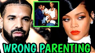 Rihanna sends a strong message to drake for criticizing her way of bringing up her sons.