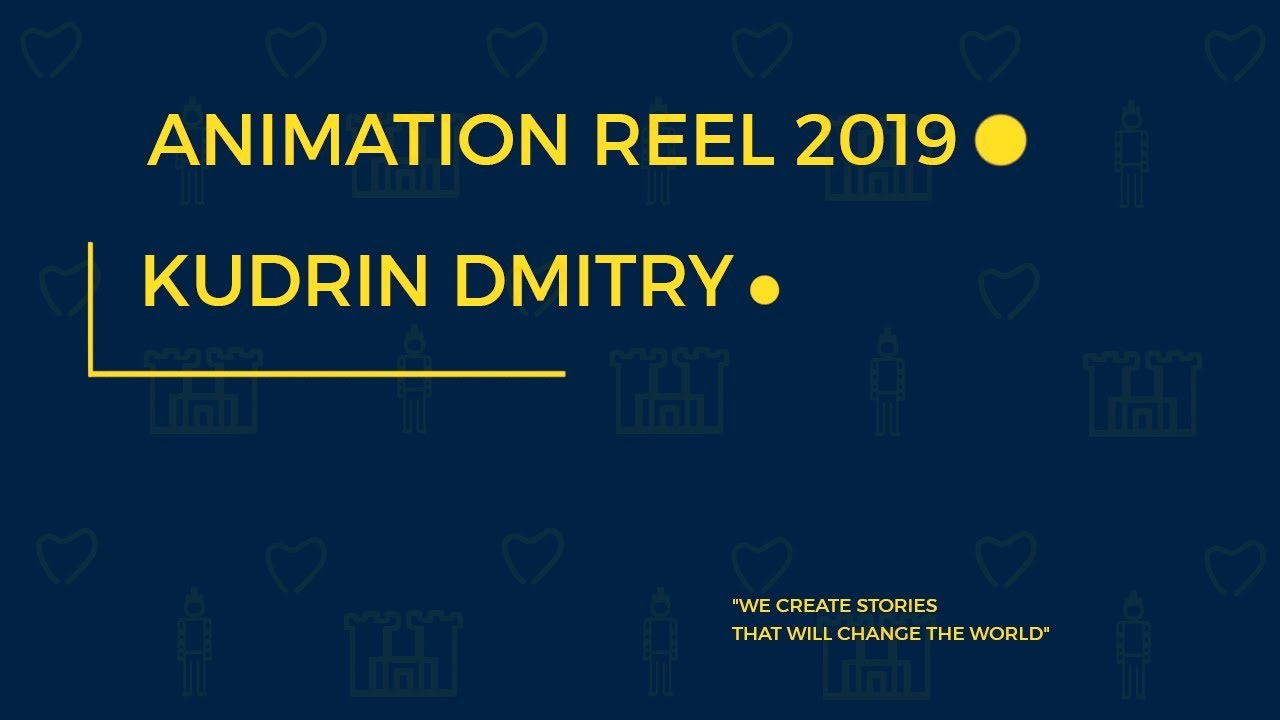 Animation reel 2019