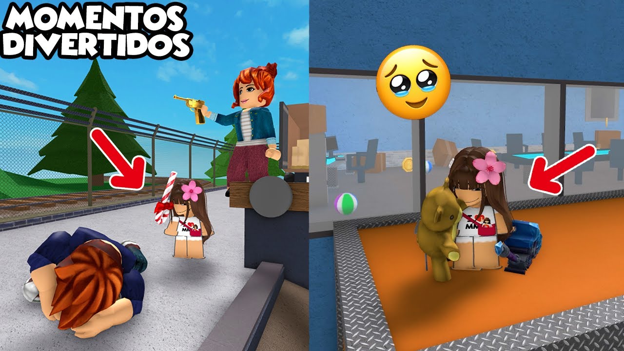 MURDER MYSTERY 2 but I'm MINI Miri in 2D (FUNNY MOMENTS) MM2