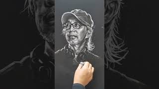 Chalk Art By Teacher Lin Jin yong #stephenchow #KungFuWomenSoccer #art Chalk Art By Teacher Lin Jin yong #stephenchow #KungFuWomenSoccer #art
