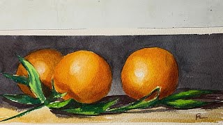 : How To Paint Easy Watercolor Still life for Beginners