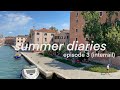 Summer diaries  entre venise et vienne