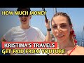 Kristinas travels  how much money does kristinas travels channel earn from youtube