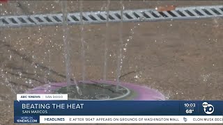 San Marcos families beat the heat at splash pads and shaded parks on a warm weekend