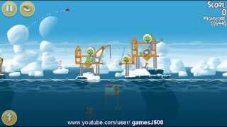 Angry Birds Seasons 4 Arctic Eggspedition 1 11 Walkthrough 3 Stars Losung