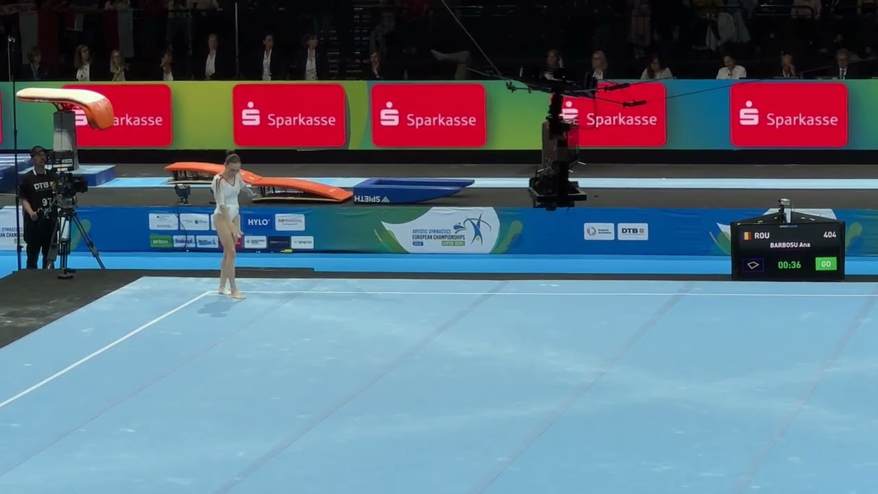 Ana Barbosu Floor qualifications - 2025 European Championships