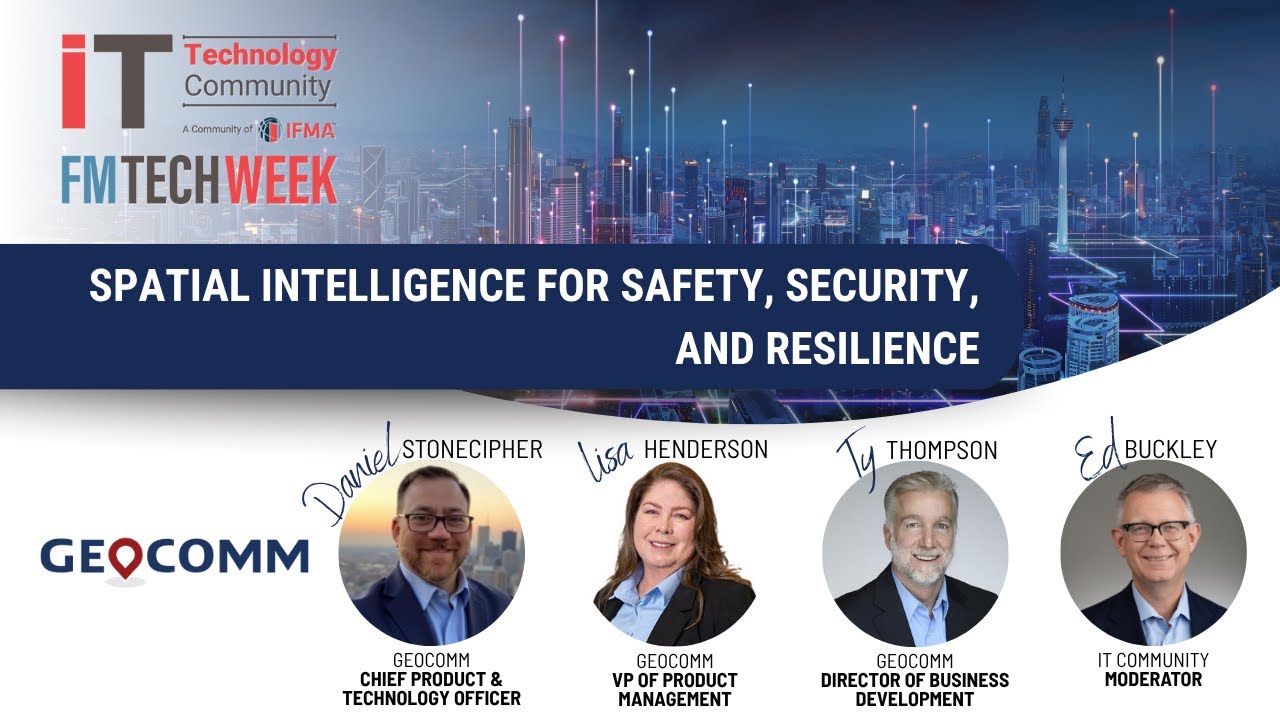 Spatial Intelligence for Safety, Security, and Resilience - YouTube