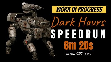 Dark Hours Raid - Speedrun - PS5 - 8m 20s [WIP] #tomclancysthedivision2 