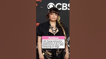 Lola Young Announces Cancellation Of All Future Performances #shorts #LolaYoung #LolaYoungCollapse