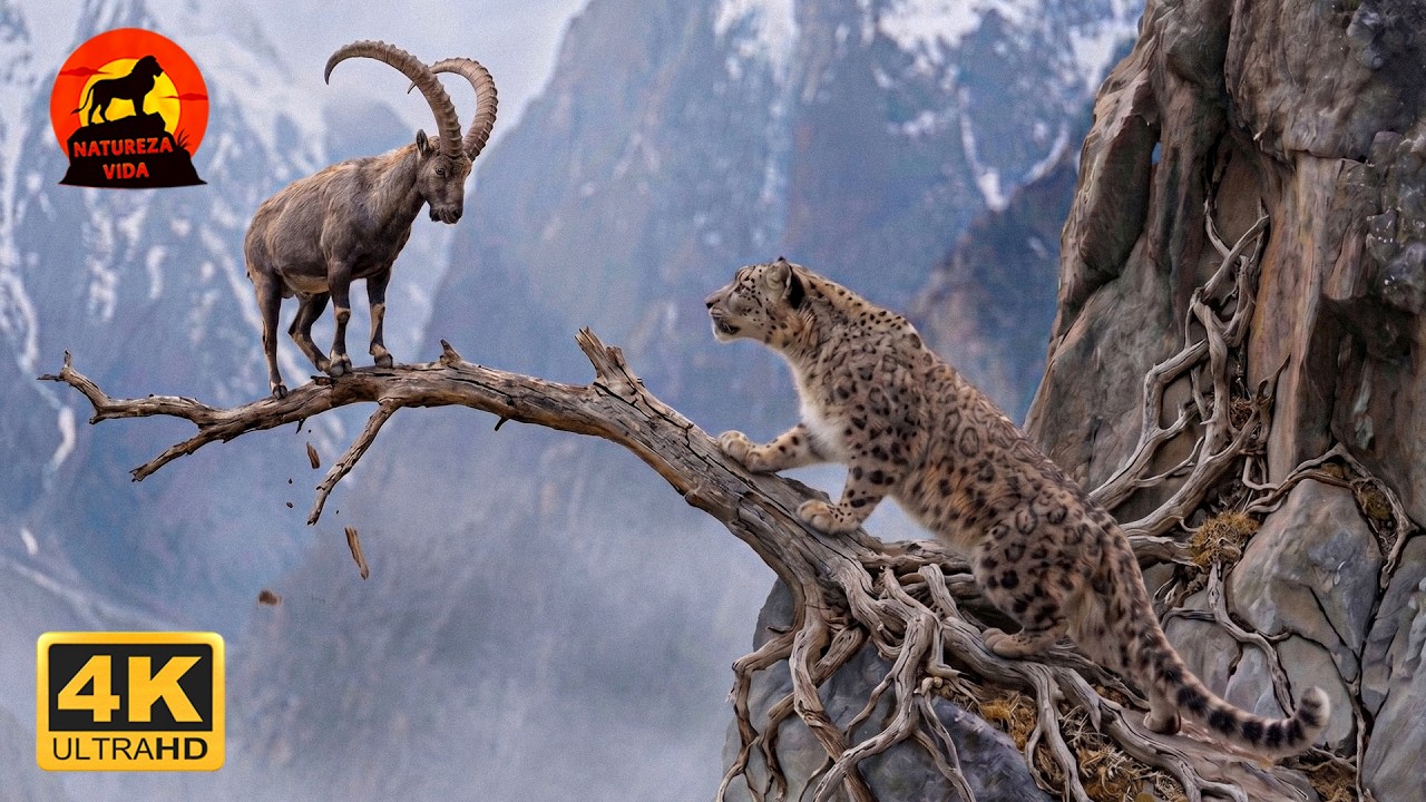 MONTANHAS SELVAGENS - Sobrevivência Máxima no Mundo Animal #animaisselvagens | Natureza Vida