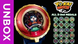 DRACUNYAN! Complete Yo-Kai Medal Z-2nd Unboxing - Japanese Yo-Kai Watch