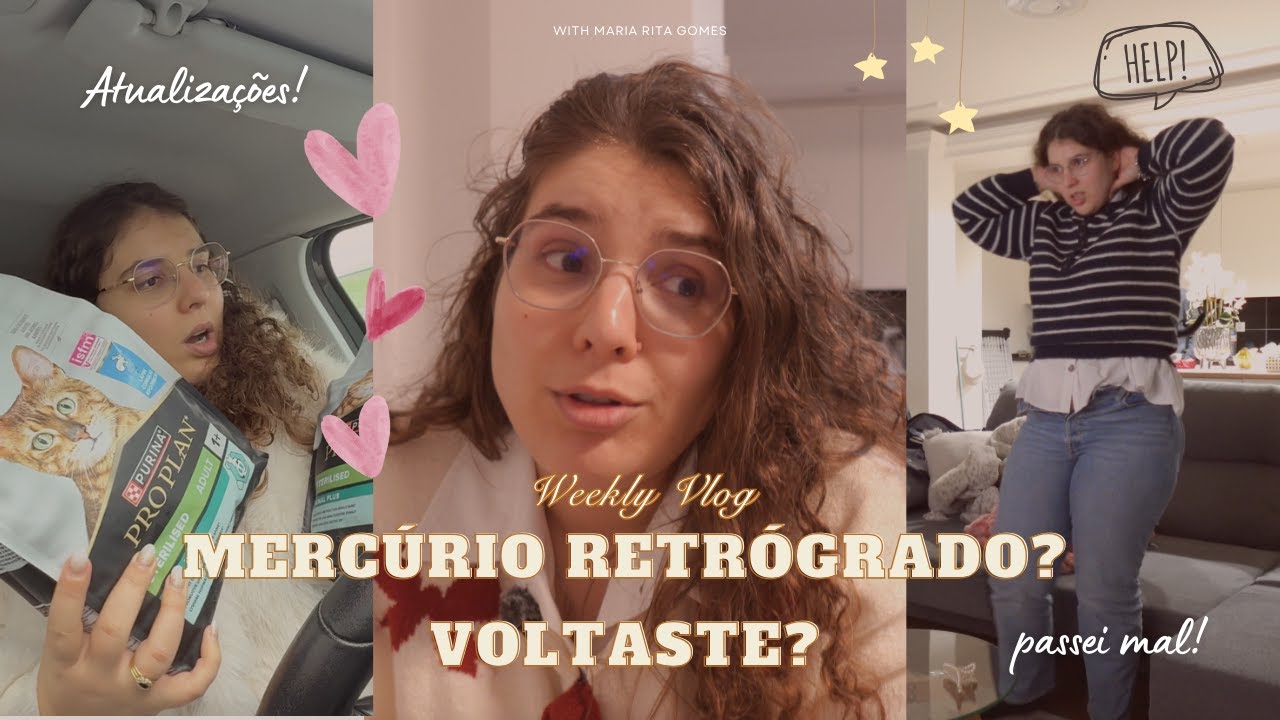 PARECE QUE NÃO FOI UMA SEMANA FÁCIL || Maria Rita Gomes