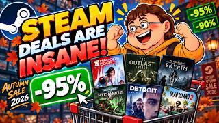 Steam Autumn Sale 2026: Best Steam Games Up to -95% OFF Right Now! 🔥