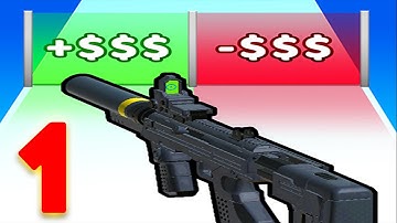 Weapon Master Gun Shooter Run Gameplay ( iOS, Android ) Mobile Game Walkthrough