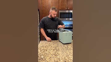 Bread machine makes it so easy.#bananabread #breadmachine #husbandcooking