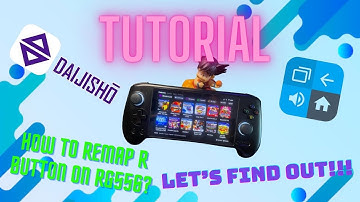 How to remap R button in Anbernic RG556 - quick tutorial !