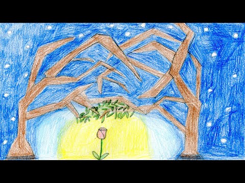 A Flower in Winter by Alan Simmons