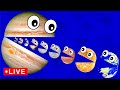 Funny Planets for KIDS 🪐🪐🪐🪐🪐🔴 | Planet Mercury Venus Earth Mars Jupiter Saturn Uranus Neptune