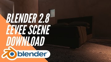 Blender 2.8 EEVEE scene demo + blend file download link 9