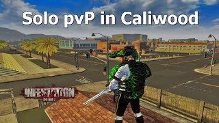 Infestation The New Z : Solo pvP in Caliwood .