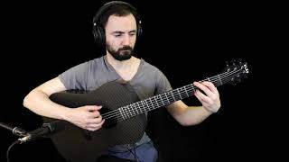 KLOS carbon fiber nylon string guitar --- Sigma lens test