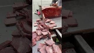 Lungs meat cutting frying skill machine export mea frozen meatshorts