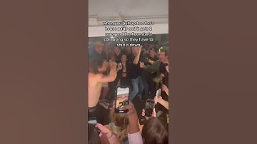 house party goes wrong when the floor collapses