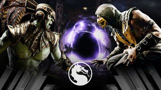 Mortal Kombat X - Kotal Kahn Vs Scorpion Very Hard