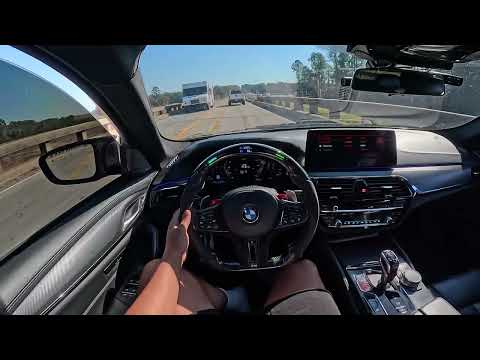 TERRORIZING THE BACK ROADS IN MY F90 M5 COMP 