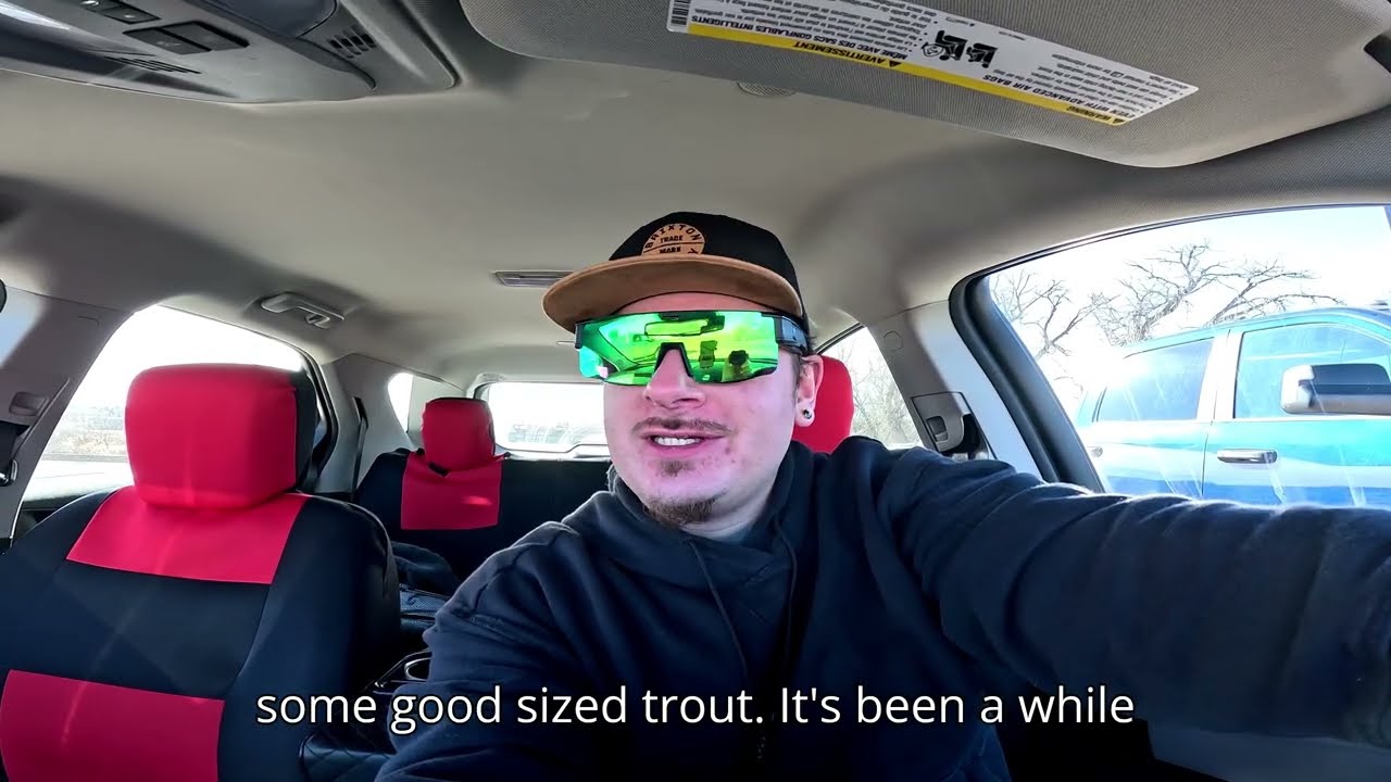 Catching Trout in February... and it Felt Like Spring