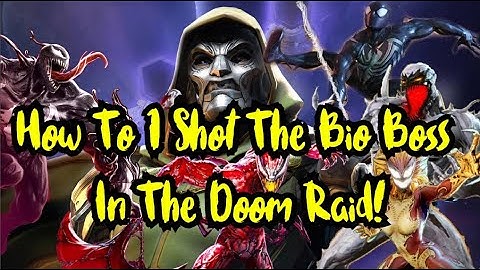 Doom Raid, The Big Bio Boss 1 Shot! Full Symbiotes Required!