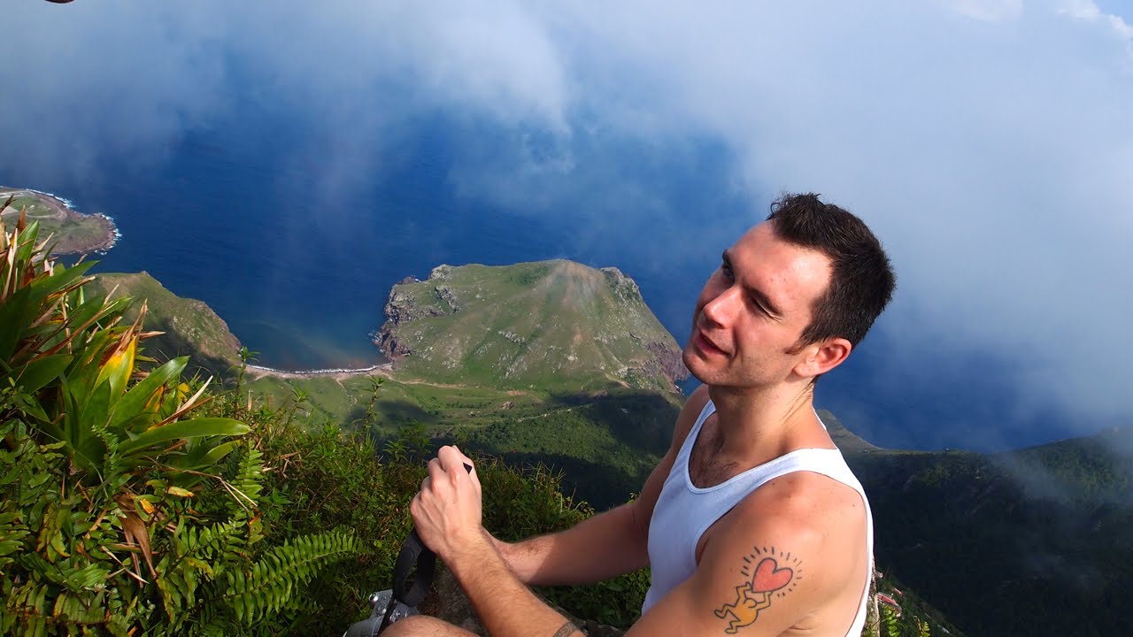 Hiking Mount Scenery In Saba Youtube