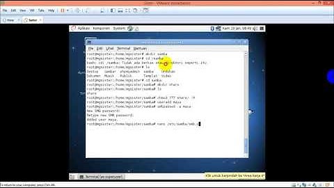 Konfigurasi Samba Server di Debian