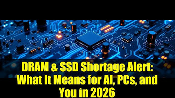 DRAM & SSD Shortage Alert: What It Means for AI, PCs, and You in 2026