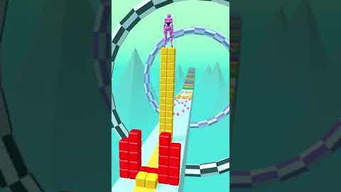 Stack Surf 3D Gameplay IOS ANDROID #shorts 6