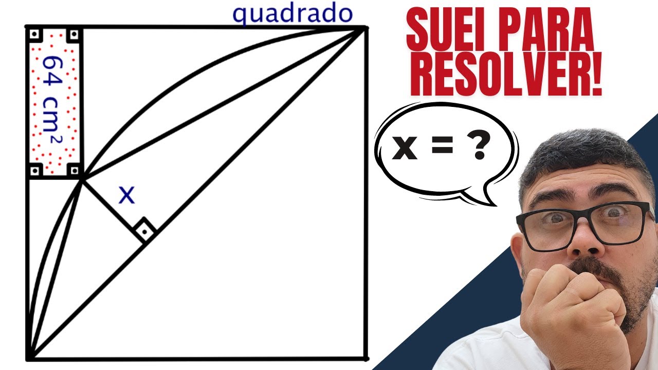 💪PENEI PARA RESOLVER ESSA QUESTÃO/GEOMETRIA PLANA📚CONCURSOS MILITARES/FUVEST/MATEMÁTICA/EAM/EEAR☄️❤️