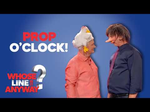 COLIN &amp; <strong>RYAN</strong> PROP SHOWDOWN! | Whose Line Is It Anyway?