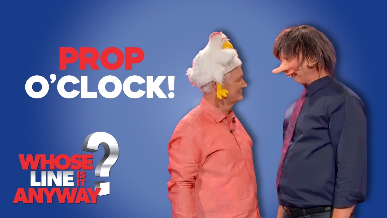 COLIN & RYAN PROP SHOWDOWN! | Whose Line Is It Anyway?