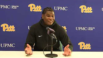 Pitt Football | Postgame at Cincinnati  | Rasheem Biles | 9.7.24 thumbnail