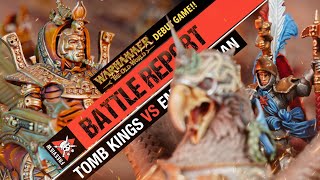 **THE OLD WORLD** Tomb Kings vs Empire of Man 2,000 Points | Warhammer The Old World Battle Report